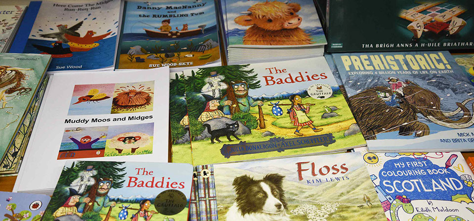 Carmina Gadelica sells a wide variety of childrens books from our location on the Isle of Skye