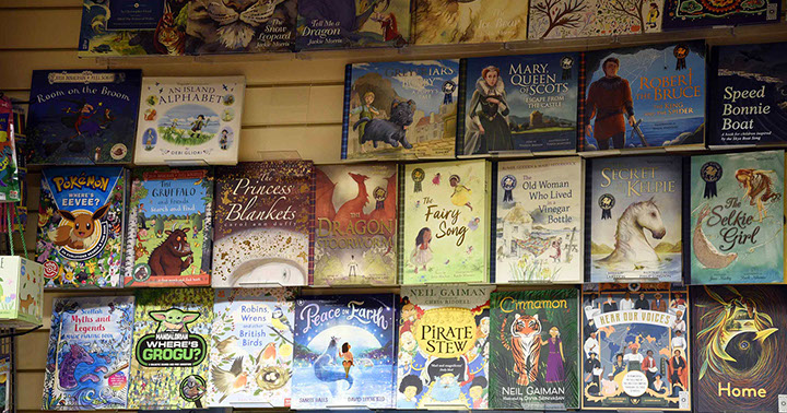 Carmina Gadelica sells an excellent range of childrens books in Portree